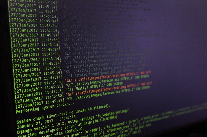 A program executing on computer