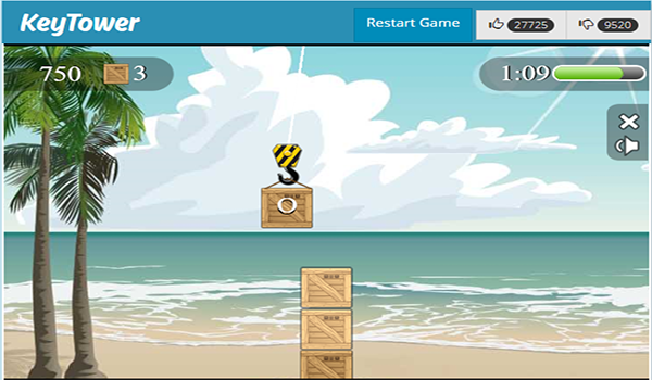 key Tower game screenshot
