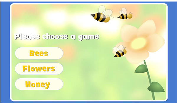 Bee and Honey game screenshot